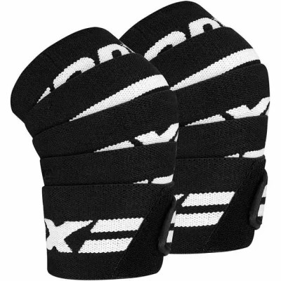 Бинт для спорту RDX на коліна K2 GYM Knee Wrap Black (WAH-K2B)