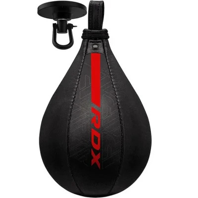 Груша боксерська RDX F6 Kara Speed Boll + swivel Matte Red (2SBR-F6MR)