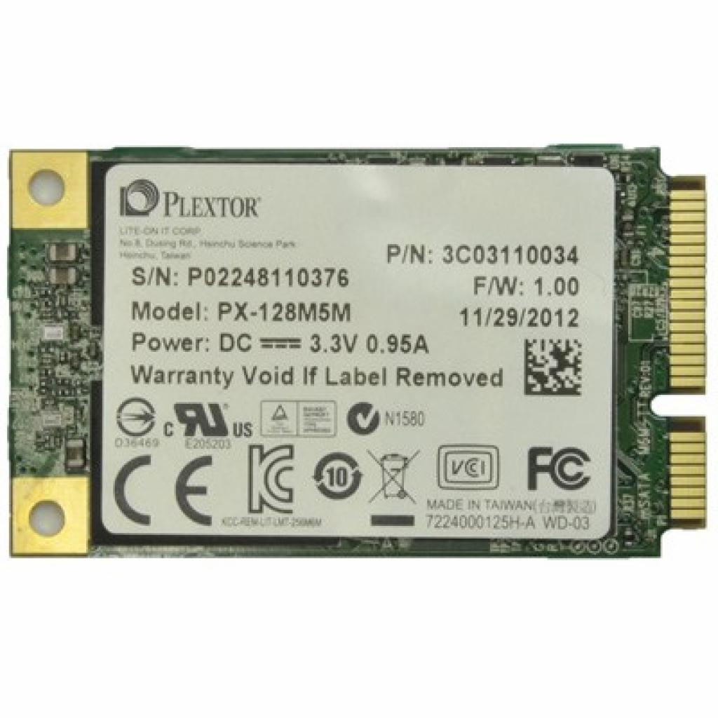 Накопичувач SSD mSATA 128GB Plextor (PX-128M5M)