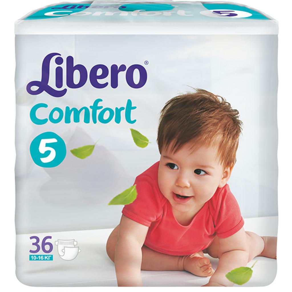 Підгузок Libero Comfort 5 (10-16 кг), 36 шт (7322540475234)