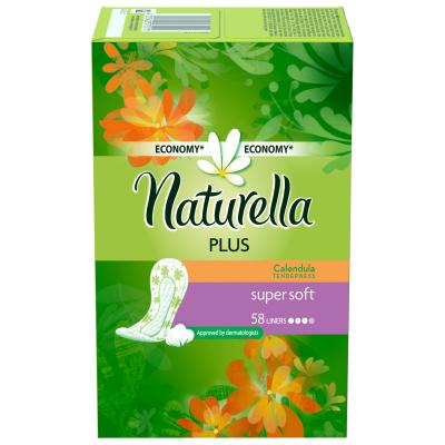 Щоденні прокладки Naturella Мягкость Календулы Plus 58 шт (4015400715160)