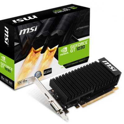 Відеокарта MSI GeForce GT1030 2048Mb Silent OC (GT 1030 2GH LP OCV1)