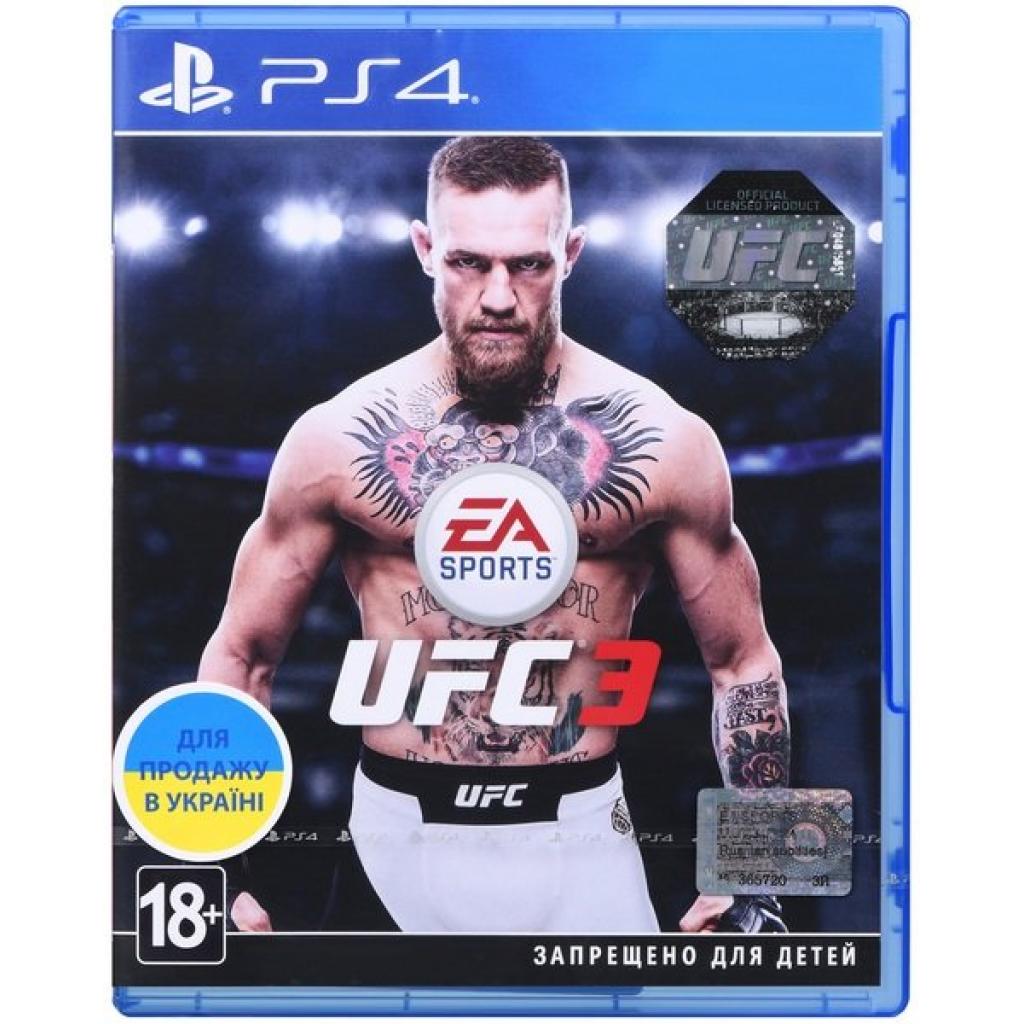 Гра Sony EA SPORTS UFC 3 [PS4, Russian subtitles] (1034661)