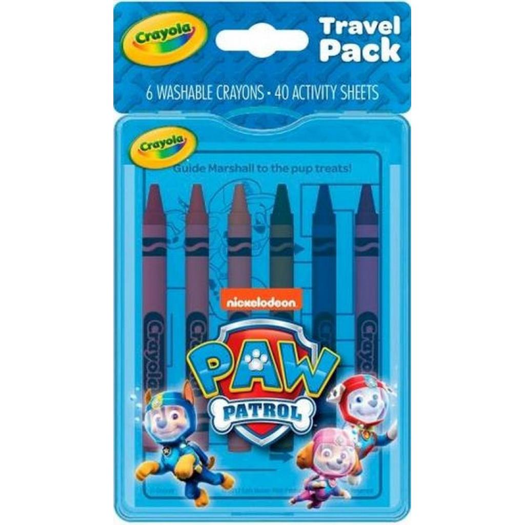 Набір для творчості Crayola Paw Patrol розмальовка та крейда (04-0437)