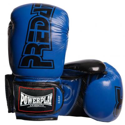 Боксерські рукавички PowerPlay 3017 10oz Blue (PP_3017_10oz_Blue)