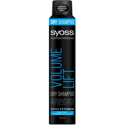 Сухий шампунь Syoss Volume для тонкого і ослабленого волосся 200 мл (9000100695848)
