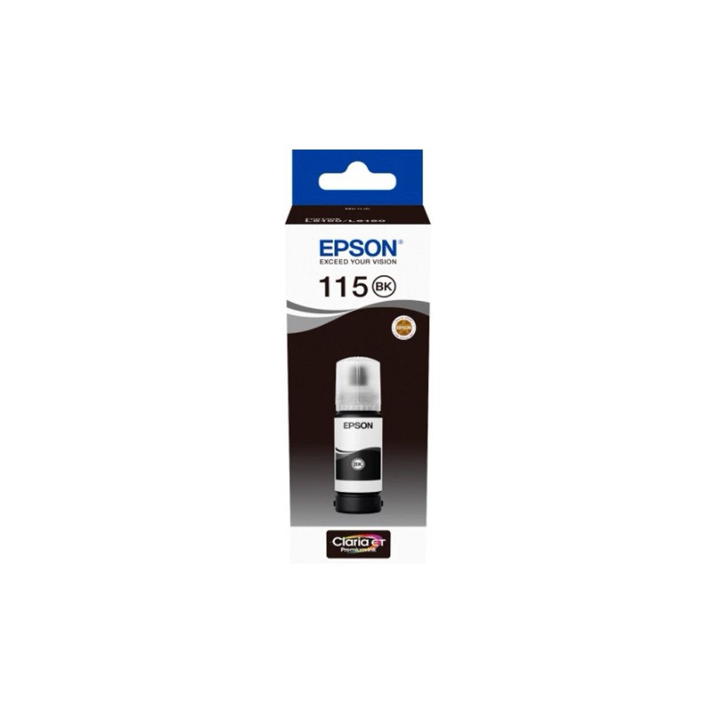 Контейнер з чорнилом Epson 115 EcoTank Black (C13T07C14A)