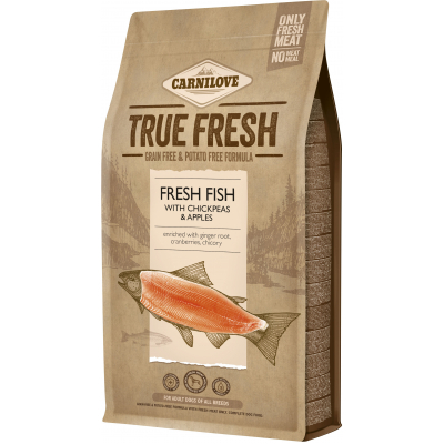 Сухий корм для собак Carnilove True Fresh FISH for Adult dogs 1.4 кг (8595602545995)