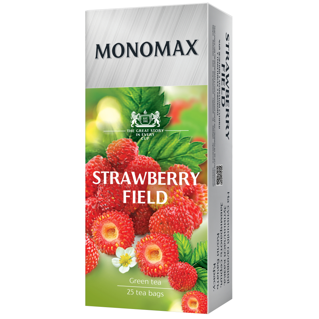 Чай Мономах Strawberry field 25х1.5 г (mn.75565)