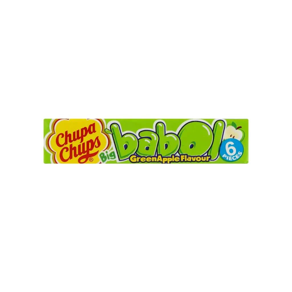 Жувальна гумка Chupa Chups Big Babol зі смаком яблука 27.6 г (80843139)