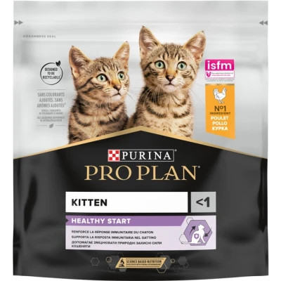 Сухий корм для кішок Purina Pro Plan Original Kitten з куркою 400 г (7613036545099)