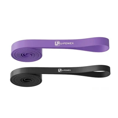 Еспандер U-Powex петлі UP_1072 Power Band набір 2шт Black/Purple (UP_1072_2in_B/P)