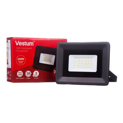 Прожектор Vestum LED 20W 1800Лм 6500K 185-265V IP65 (1-VS-3002)