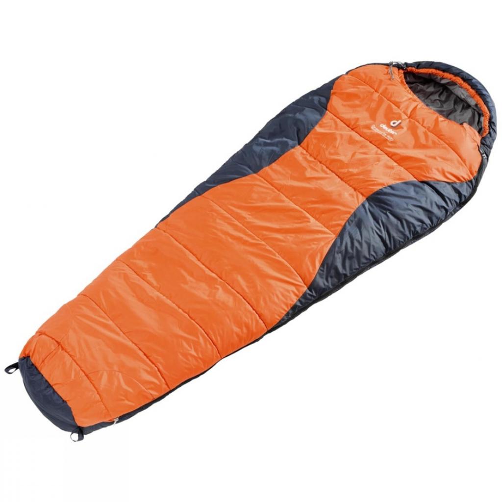 Спальний мішок Deuter Dream Lite 400 sun orange-midnight левый (49328 8830 1)