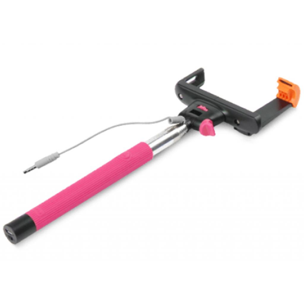 Монопод для селфі Yunteng selfi Monopod Z07-5S Pink + кнопка через 3,5