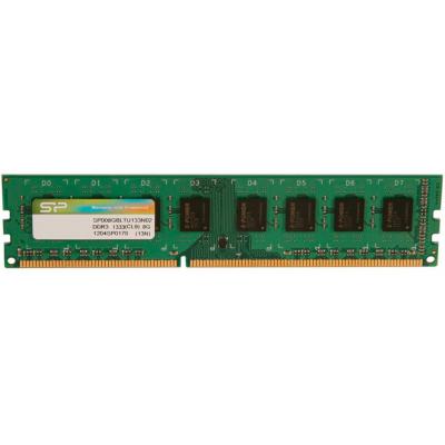 Модуль пам'яті для комп'ютера DDR3 8GB 1333 MHz Silicon Power (SP008GLLTU133N02)