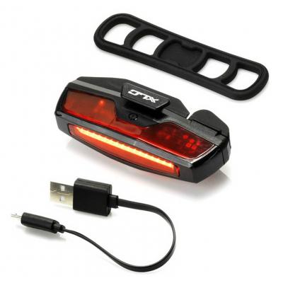 Задня велофара XLC CL-R21, USB, Led (2500213300)