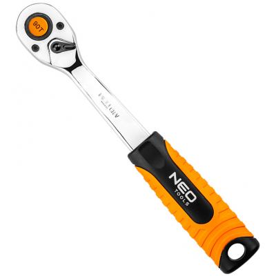 Тріскачка Neo Tools трещеточный 1/4 