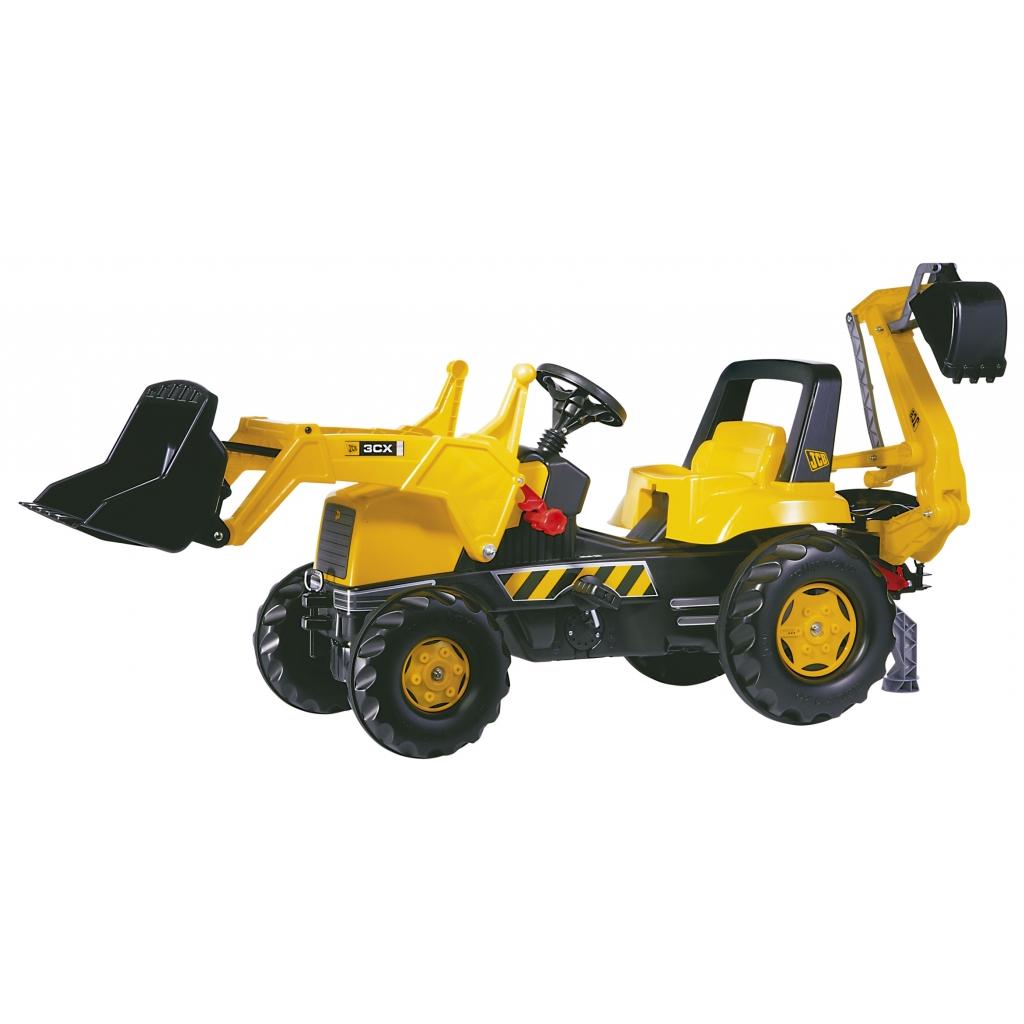 Веломобіль Rolly Toys Екскаватор rollyJunior JCB жовто-чорний (812004)