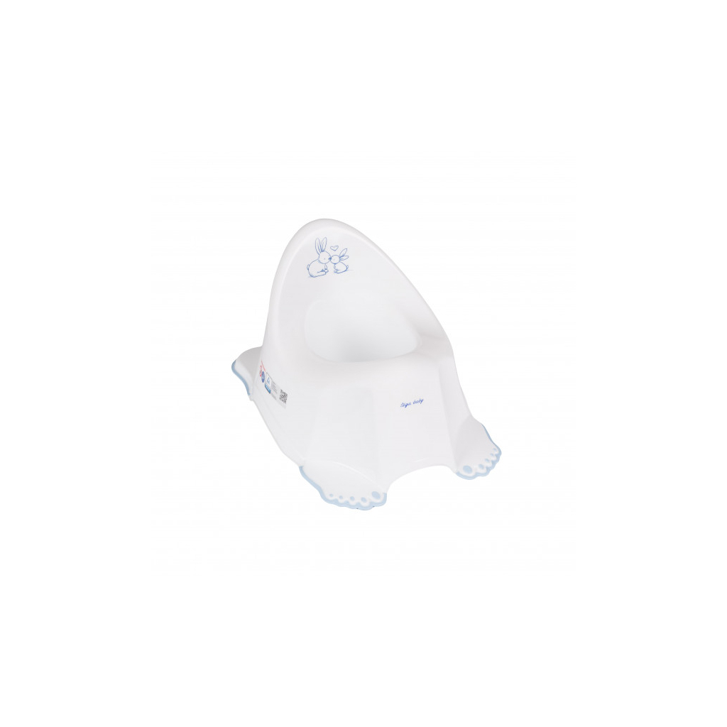 Горщик Tega Baby з музикою Rabbits PO-058 white (Tega PO-058 white)