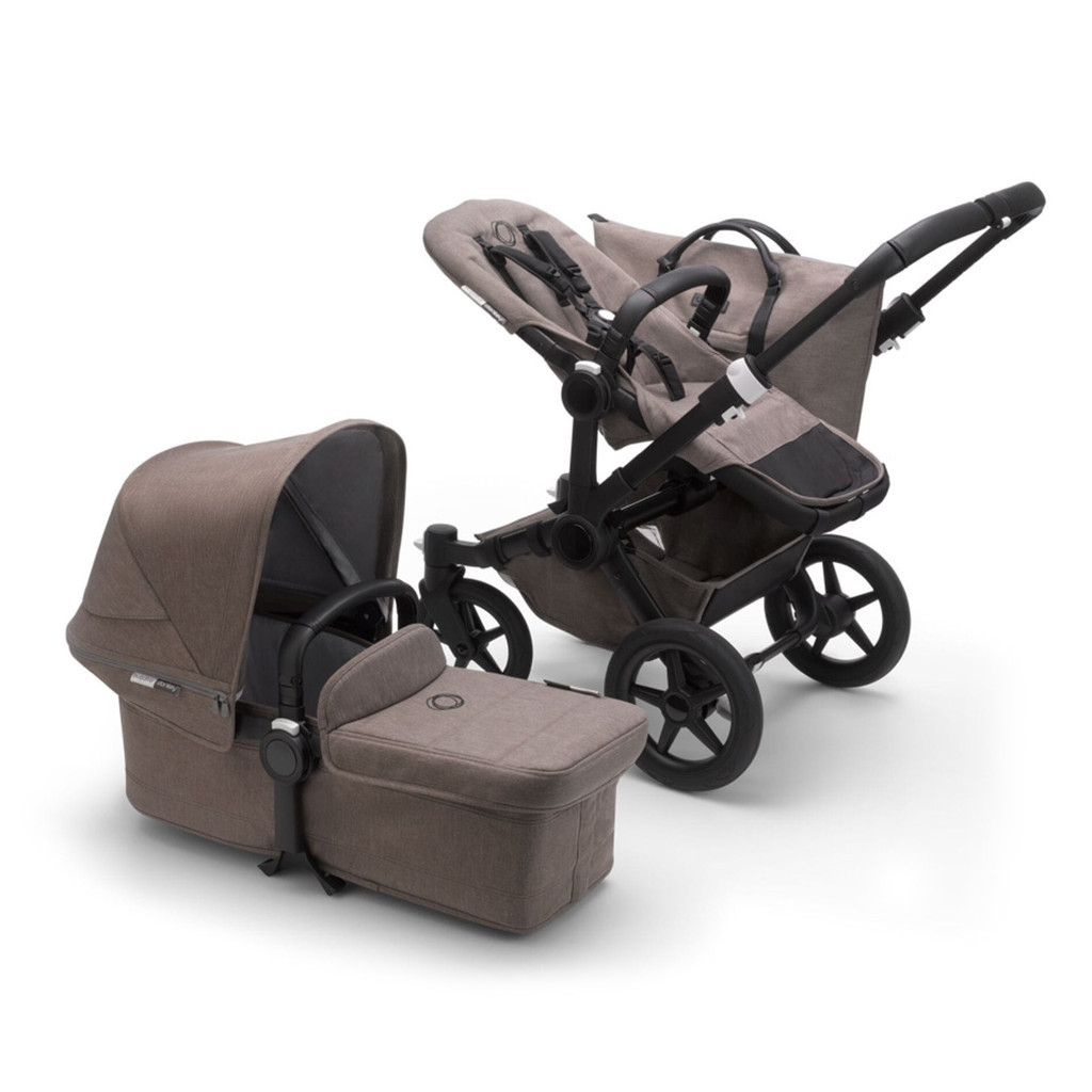 Коляска Bugaboo 2 в 1 Donkey 3 Mineral Mono Black/Taupe (180154AM01)