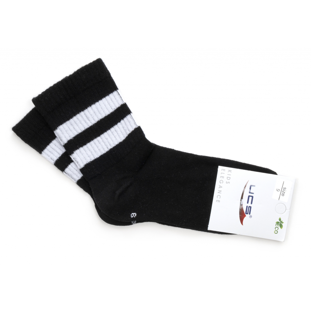 Шкарпетки UCS Socks зі смужками (M0C0101-2298-13-black)