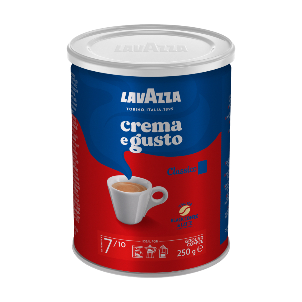 Кава Lavazza Crema&Gusto мелена 250 г ж/б (8000070038820)