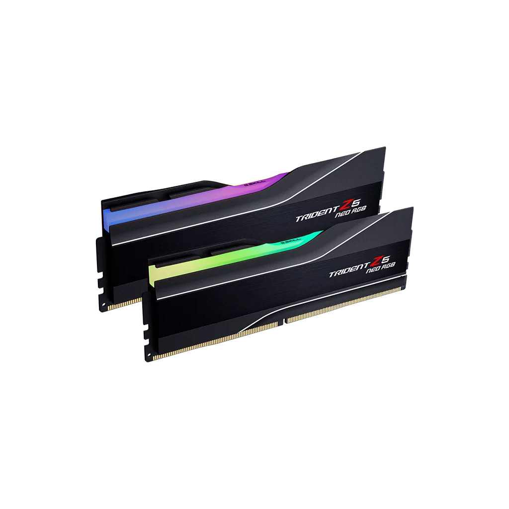 Модуль пам'яті для комп'ютера DDR5 64GB (2x32GB) 6000 MHz Trident Z5 NEO RGB G.Skill (F5-6000J3238G32GX2-TZ5NR)