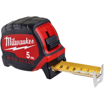 Рулетка Milwaukee WIDE BLADE, 5м 33мм (4932471815)