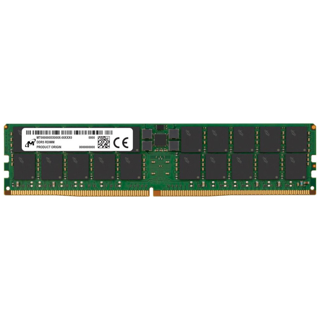 Модуль пам'яті для сервера Micron 64GB DDR5-4800/MTC40F2046S1RC48BA1R (MTC40F2046S1RC48BA1R)