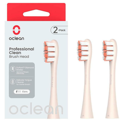 Насадка для зубної щітки Oclean P1C8 Brush Head Golden 2шт (6970810553970)