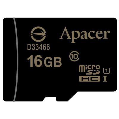 Карта пам'яті Apacer 16GB microSDHC UHS-I Class10 (AP16GMCSH10U1-RA)