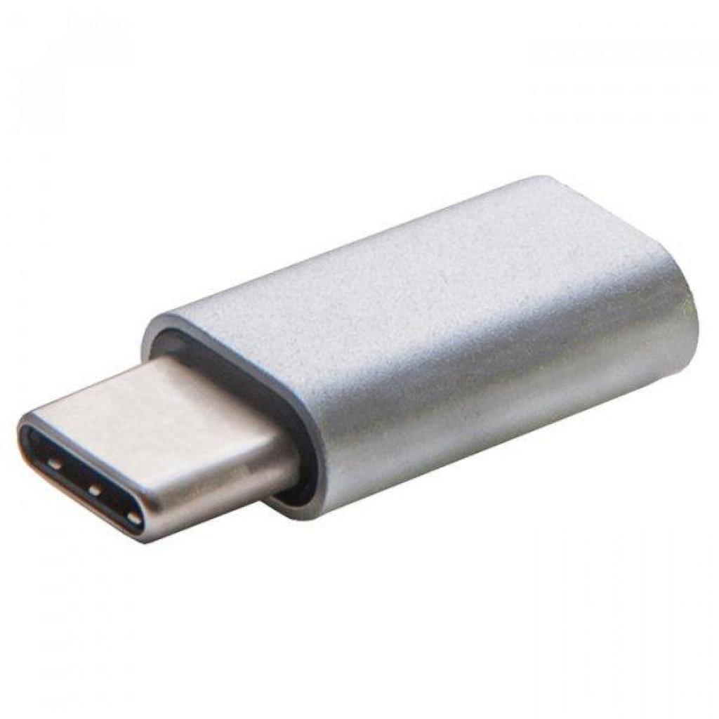 Перехідник Type C to MicroUSB Wiretek (WK-AUC2)