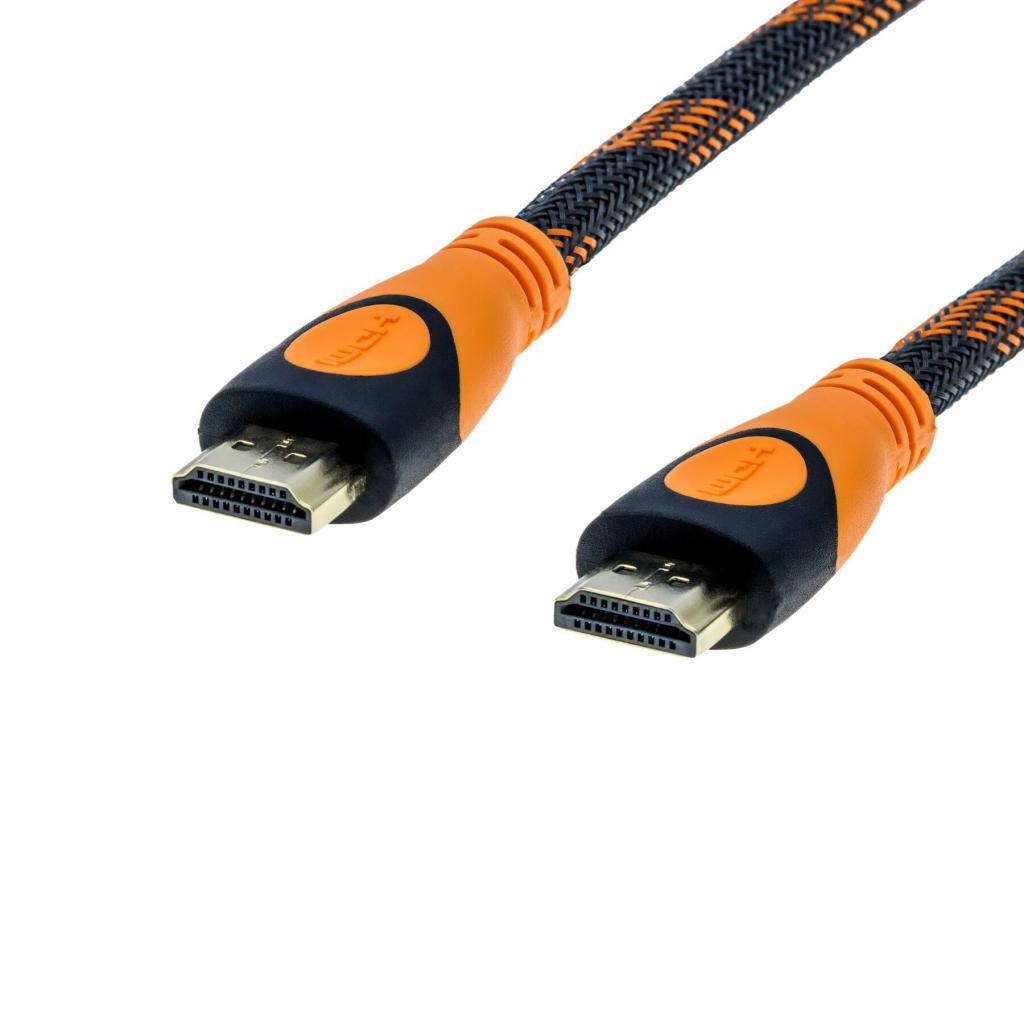 Кабель мультимедійний HDMI to HDMI 5.0m 4K Grand-X (HDN05-4K)