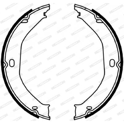 Гальмівні колодки FERODO FSB4057