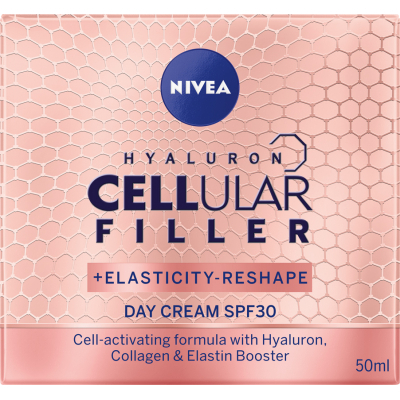 Крем для обличчя Nivea Hyaluron Cellular Filler SPF30 денний 50 мл (4005900599322/4005900599438)