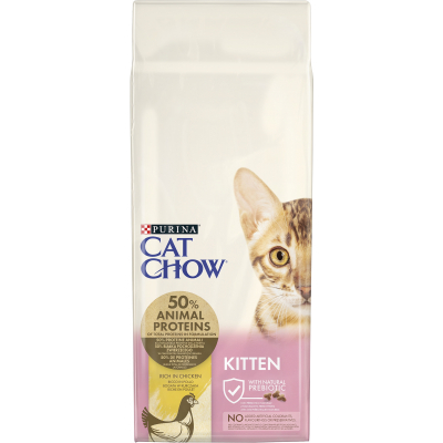 Сухий корм для кішок Purina Cat Chow Kitten з куркою 400 г (5997204513960)