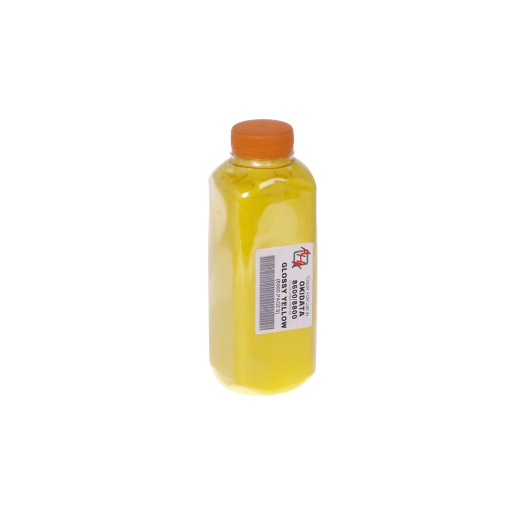 Тонер OKI C8600/8800, 160г Yellow Glossy AHK (1502100)