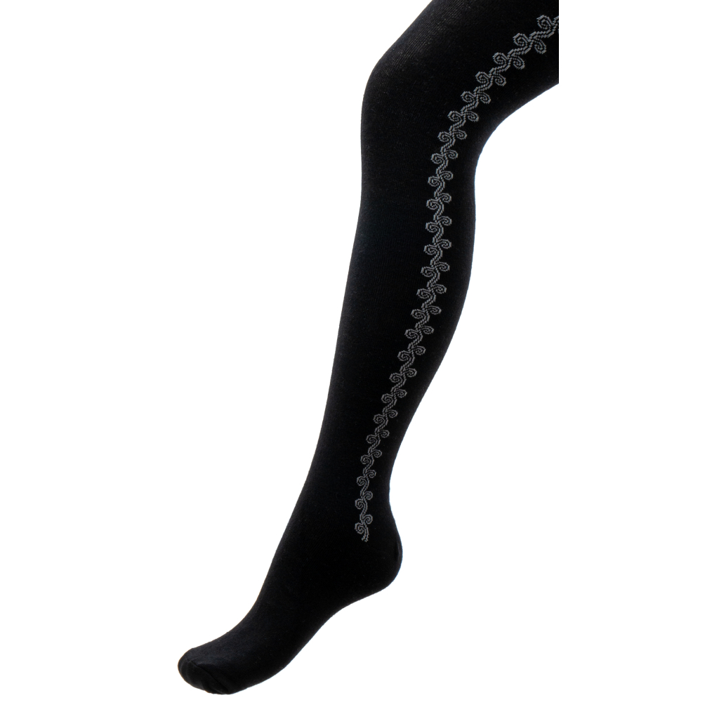 Колготки UCS Socks з орнаментом (M0C0301-2434-11G-black)