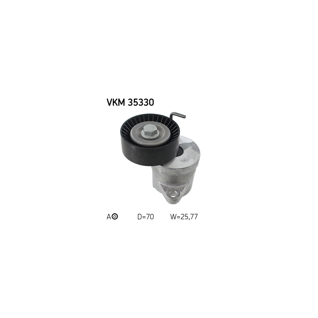 Ролик натягувача ременя SKF VKM 35330