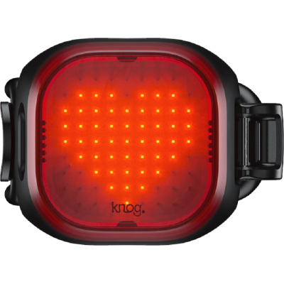 Задня велофара Knog Blinder Mini Love Rear 30 Lumens Black (12987)