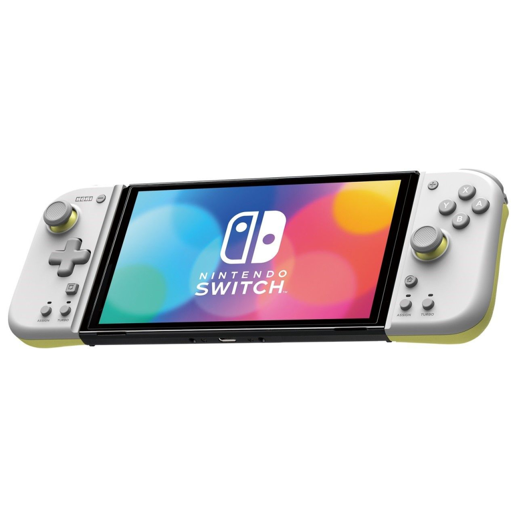 Геймпад Hori Split Pad Compact (Light Grey x Yellow) for Nintendo (NSW-373U)