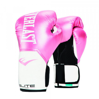 Боксерські рукавички Everlast Elite Prostyle Boxing Gloves 884962-70-13 рожевий/білий 12 oz (009283594480)