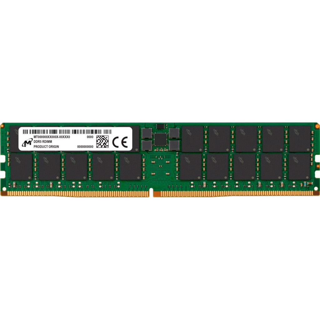 Модуль пам'яті для сервера Micron 64GB DDR5-5600/MTC40F2046S1RC56BD1R (MTC40F2046S1RC56BD1R)