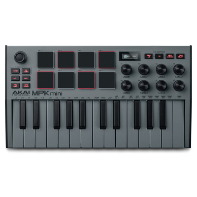 MIDI-клавіатура Akai MPK MINI MK3 Grey (232939)