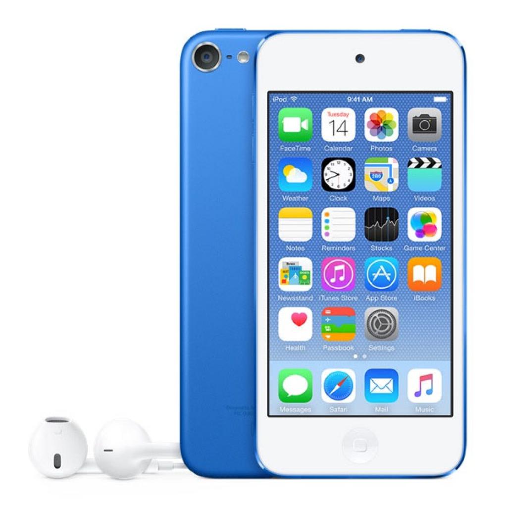 MP3 плеєр Apple iPod Touch 16GB Blue (MKH22RP/A)