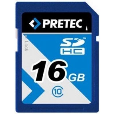 Карта пам'яті Pretec 16GB SDHC Class10 USH-I (SHSD016G)