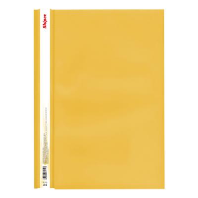 Папка-швидкозшивач Skiper А4, transparent, 160 мкм, SK14A, yellow (410811)