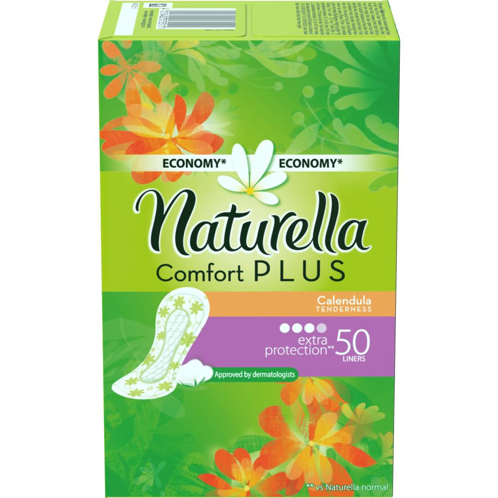 Щоденні прокладки Naturella Мягкость календулы Comfort Plus 50 шт (4015400575511)