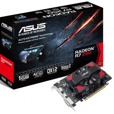 Відеокарта Radeon R7 250 1024Mb ASUS (R7250-1GD5-V2)